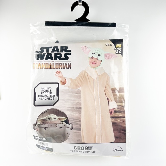 Jazwares Costumes Nwt Disney Star Wars Mandalorian Grogu Todder